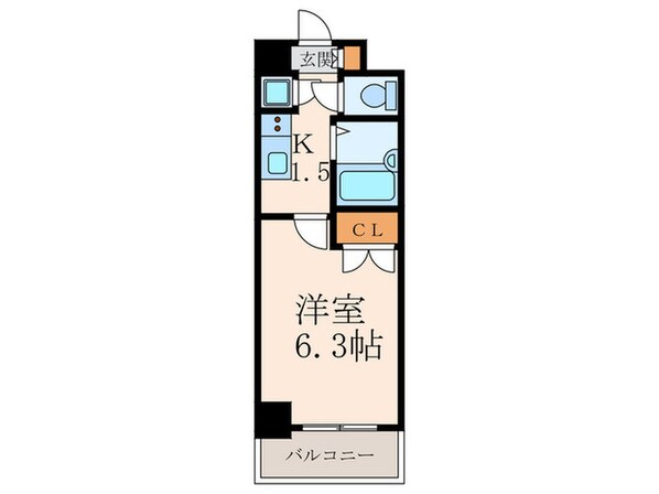 グランシャルム広尾の物件間取画像